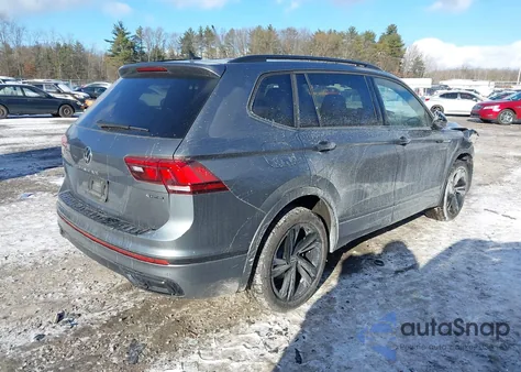 2024 Volkswagen Tiguan 2.0T Se R-Line Black z USA, uszkodzony, nr VIN 3VV8B7AX4RM032642